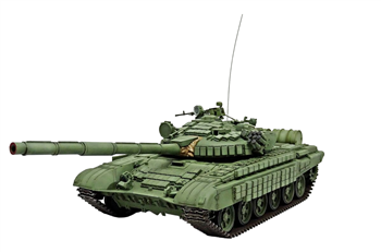 1/35 - RUSSIAN MAIN BATTLE TANK WITH ERA - T-72B - ZVEZDA - #3551