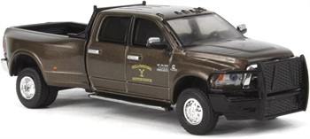 GREENLIGHT - HOLLYWOOD  -  2017 RAM 3500 LARAMIE DUALLY - YELLOWSTONE - 1/64