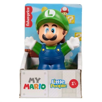 FISHER PRICE - LITTLE PEOPLE - MY MARIO - LUIGI