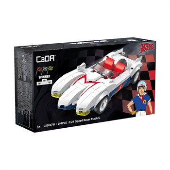 BLOCOS DE MONTAR -  CARRO SPEED RACER MACH 5 - CaDA - 1/24