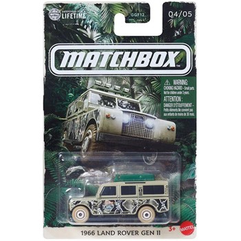 MATCHBOX - ADVENTURE GUIDES SERIES - 2025 - 1966 LAND ROVER GEN II - 04/05
