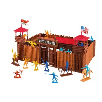 GULLIVER - FORTE APACHE - BATALHA JÚNIOR (FIGURAS COLORIDAS)