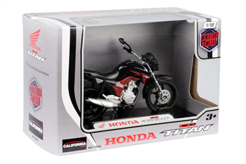MOTO HONDA - CG TITAN 150 - 2014 - PRETA - 1/18