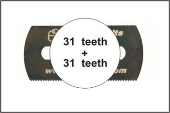 SERRINHA FINA - (SMOOTH SAW) - 5 PEÇAS - CMK