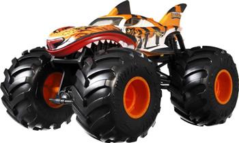 HOT WHEELS MONSTER TRUCKS - OVERSIZED - TIGER SHARK - 1/24