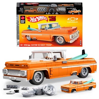HOT WHEELS - BRICK SHOP  - CUSTOM  62 CHEVY PICKUP (C10)