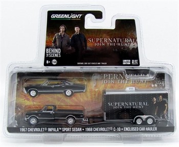 GREENLIGHT - HOLLYWOOD - SUPERNATURAL - 1967 IMPALA + 1968 C-10 + TRAILER