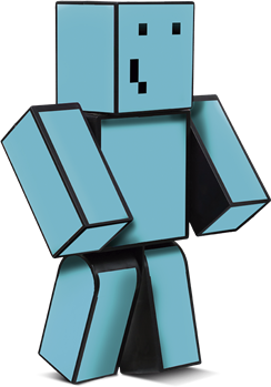 BONECO MINECRAFT - YOUTUBER - BONECO DO PROBLEMS - 25cm
