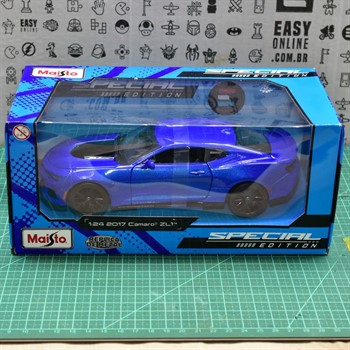 MAISTO - CAMARO ZL1 2017 - AZUL  - 1/24