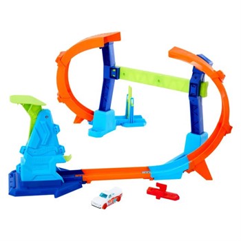 HOT  WHEELS - PISTA CITY - CAMPEÃO DE SALTO CORKSCREW - CORKSCREW JUMP CHAMPION