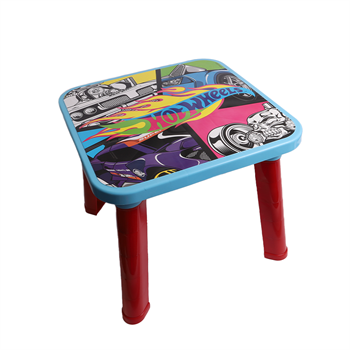 MESA DE ATIVIDADES COM CADEIRA - HOT WHEELS