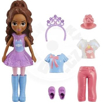 POLLY POCKET - POLLY LOOKS - AMIGA MORENA DA POLLY