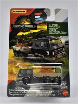 MATCHBOX - JURASSIC WORLD - OFF ROAD RESCUE RIG