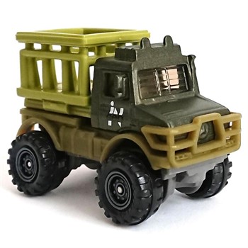 MATCHBOX - JURASSIC WORLD - MERCEDES BENS UNIMOG U1300