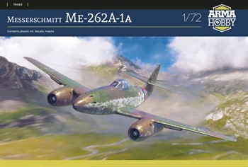 ARMA HOBBY - MESSERSCHMITT ME-262 A-1A  - 1/72