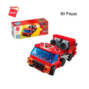 BLOCO DE MONTAR QMAN - TRANS COLLECTOR - BOMBEIRO REMOVE FUMAÇA (SMOKE EVACUATION FIRE TRUCK) 6/6