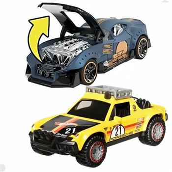 HOT WHEELS - PULL-BACK SPEEDERS  - DUPLO - MUSCLE AND BLOW E PORSCHE  914 SAFARI - 1/43