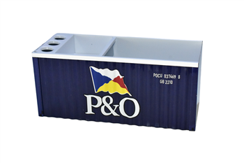 ORGANIZADOR DE MESA CONTEINER EM METAL - P&O