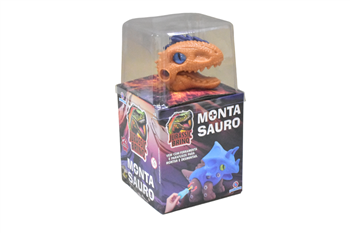DINOSSAURO DE MONTAR - MONTA SAURO - VELOCIRAPTOR - MARRON