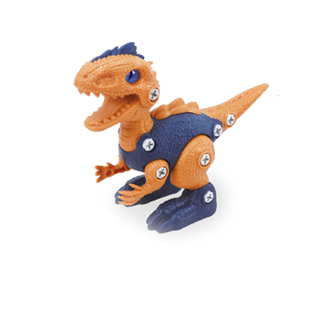 DINOSSAURO DE MONTAR - MONTA SAURO - VELOCIRAPTOR - MARRON