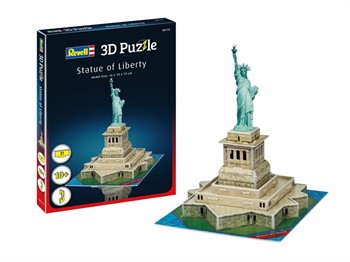 REVELL - QUEBRA CABEÇA 3D - ESTÁTUA DA LIBERDADE - 19cm