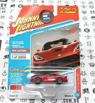 JOHNNY LIGHTINING  - DODGE VIPER SRT 2014 - 1/64
