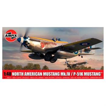 AIRFIX - NORTH AMERICAN  MUSTANG Mk.IV / P-51K MUSTANG - A05137
