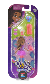 POLLY POCKET - POLLY LOOKS - AMIGA MORENA DA POLLY