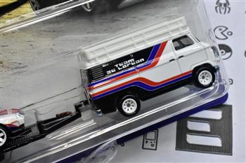 HOT WHEELS - TEAM TRANSPORT - #78 - DMC DELOREAN & HW RALLY HAULER
