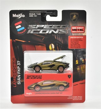 MAISTO - SPEED ICONS - LAMBORGHINI SIÁN FKP 37 - VERDE - 1/64