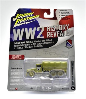 JOHNNY LIGHTNING - WW2 -  GMC CCKW 2 1/2-TON 6X5 TRUCK