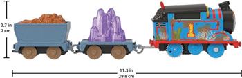 THOMAS E SEUS AMIGOS - THOMAS NAS CAVERNAS DE CRISTAL - TRENZINHO ELÉTRICO MOTORIZADO