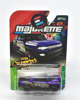 MAJORETTE  - GRAFFITI  - GMC HUMMER EV  - 1/64
