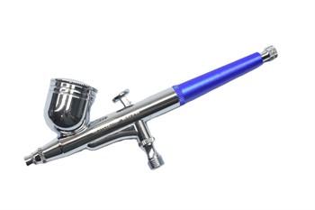 AEROGRAFO DUPLA AÇÃO CANECA SUPERIOR, BICO 0,3mm - STEULA - BC61S-03