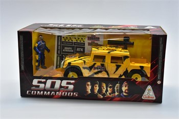 SOS COMMANDOS - GANG DO TERROR ATK CRUSHER 4X4 (INCLUI 1 FIGURA)