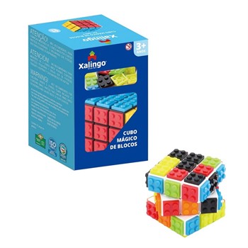 CUBO MAGICO DE BLOCOS DE MONTAR - XALINGO