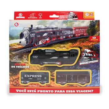 TRENZINHO ELETRICO - LOCOMOTIVA À VAPOR