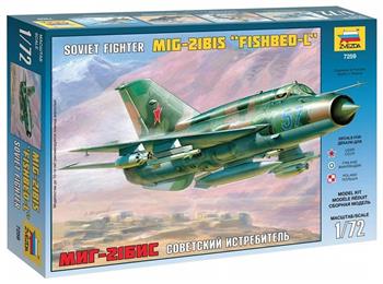 1/72 - SOVIET FIGHTER MIG-21BIS "FISHBED" L - ZVEZDA - #7259