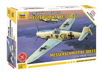 1/72 - MESSERSCHIMITT BF-109 F2 - ZVEZDA - #7302