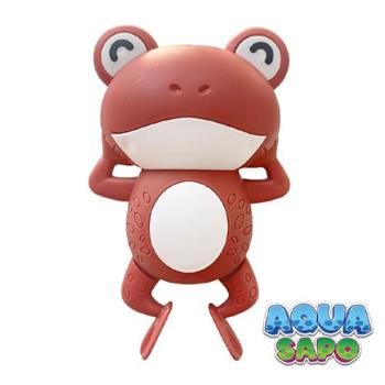 BRINQUEDO DE BANHEIRA - SAPO NADADOR (AQUA SAPO) - ROSA SALMÃO