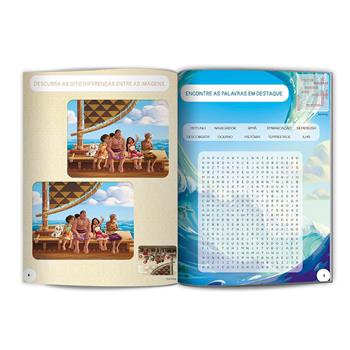LIVRO MOANA 2 DISNEY - 500 ADESIVOS E ATIVIDADES PARA CRIANÇAS