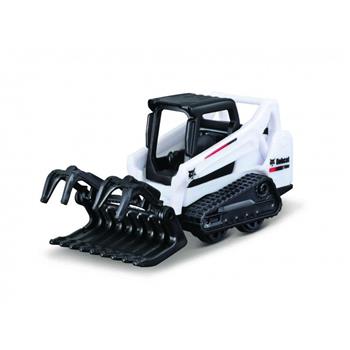 MAISTO - MINIATURA TRATOR BOBCAT T590 COM GARRA - 1/64