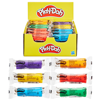 MASSINHA PLAYDOH - REFIL - 28G - SORTIDAS - 1 UNIDADE