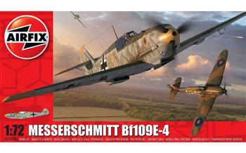 1/72 -  MESSERSCHIMITT Bf109E-4 - AIRFIX - #01008A