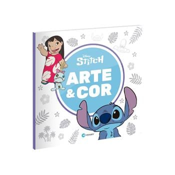 LIVRO DE COLORIR DISNEY- STITCH - ARTE E COR