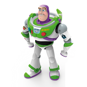BONECO -  BUZZ LIGHTYEAR TOY STORY - COM SOM FALA 10 FRASES