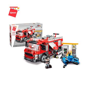 BLOCO DE MONTAR QMAN - BOMBEIROS AO RESGATE POSTO DE COMBUSTIVEL