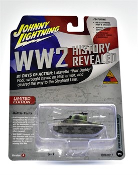 JOHNNY LIGHTNING - WW2 -  M4A3 SHERMAN 1/64
