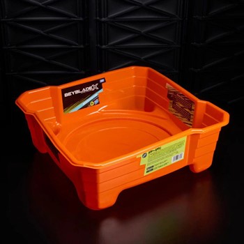 BEYBLADE X - BASIC STADIUM  - ARENA BASICA  - LARANJA