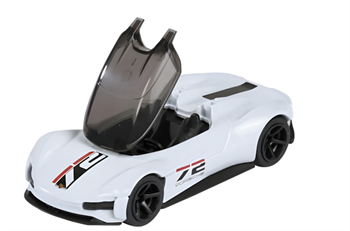 MAJORETTE  - DELUXE CARS -  PORSCHE VISION GRAN TURISMO - BRANCO